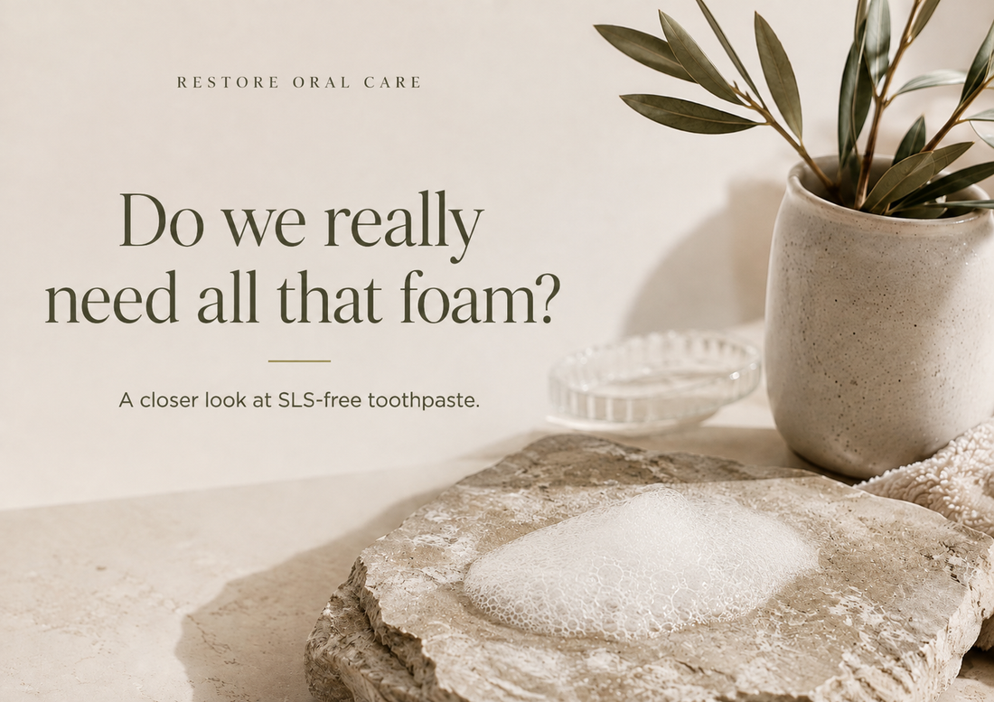 SLS-Free Toothpaste: Do We Really Need All That Foam?