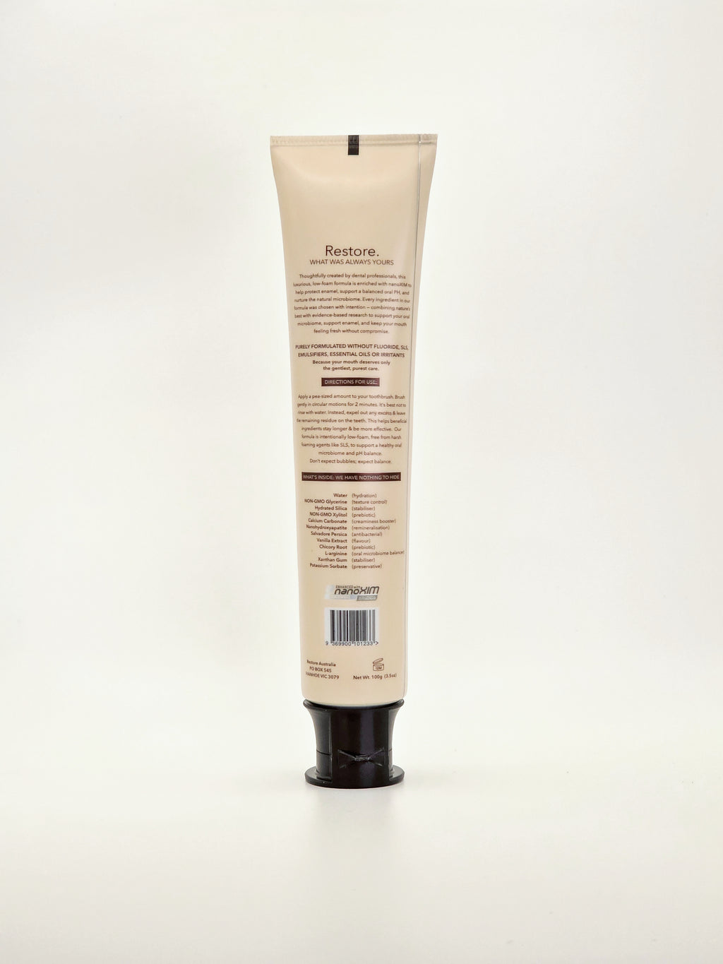 Vanilla Nano-hydroxyapatite Toothpaste